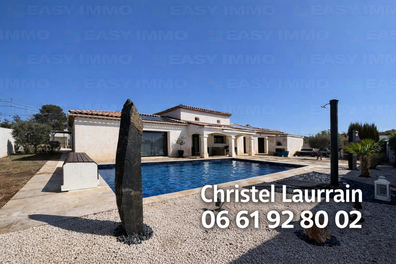 SUPERBE VILLA FAMILIALE À FOX-AMPHOUX   HAUT VAR